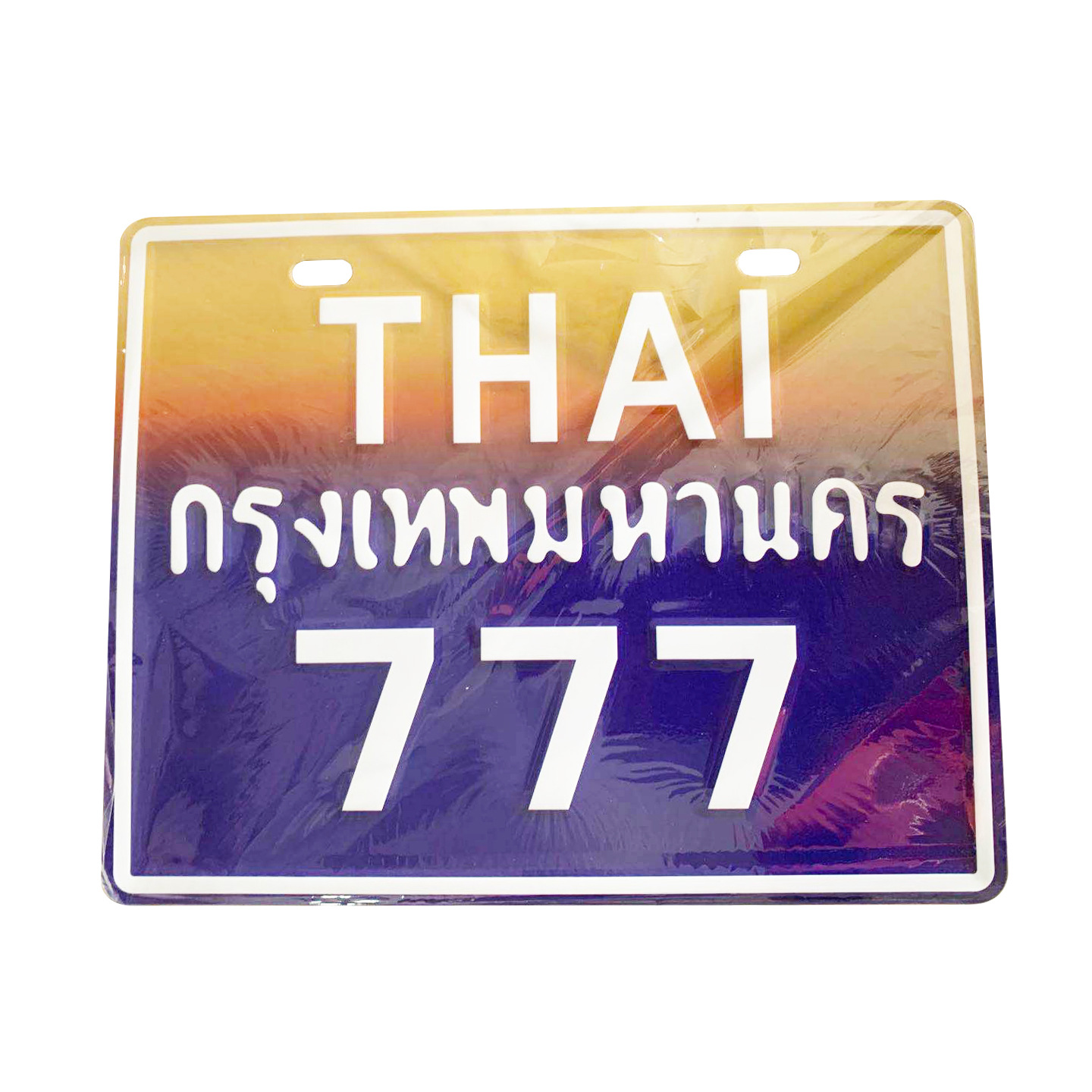 摩托车改装配件厂家直销泰国车牌照 thai车牌多色可选