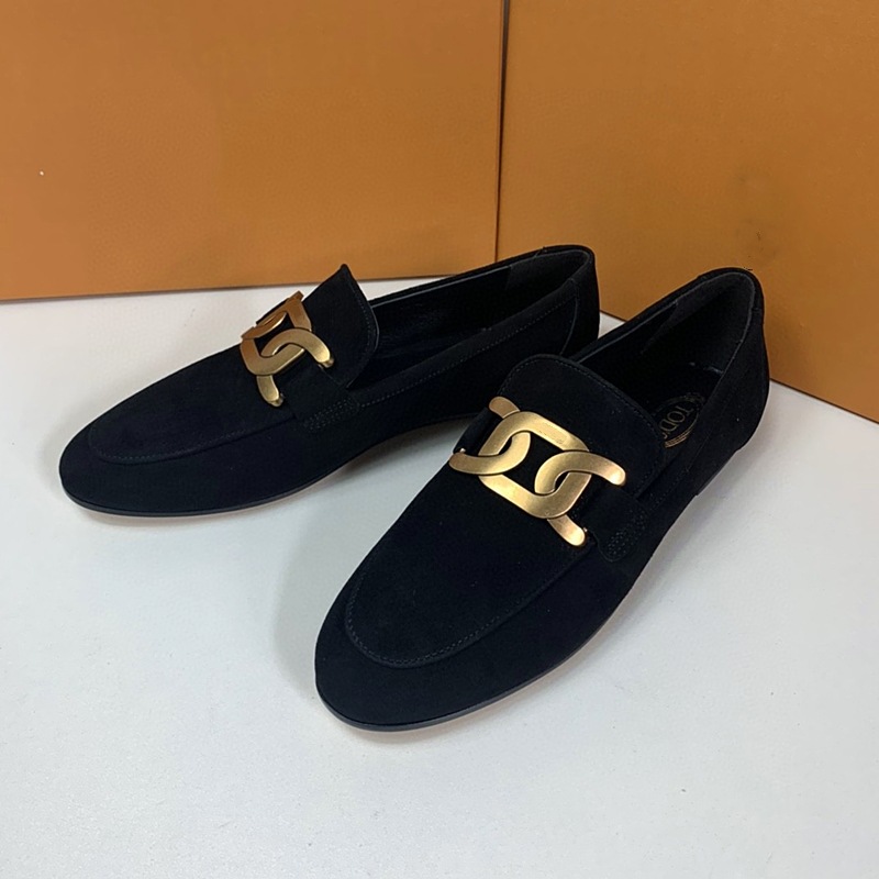 20外贸新款苏茵茵 葡萄妈复古金扣真皮一脚蹬懒人乐福鞋女小皮鞋