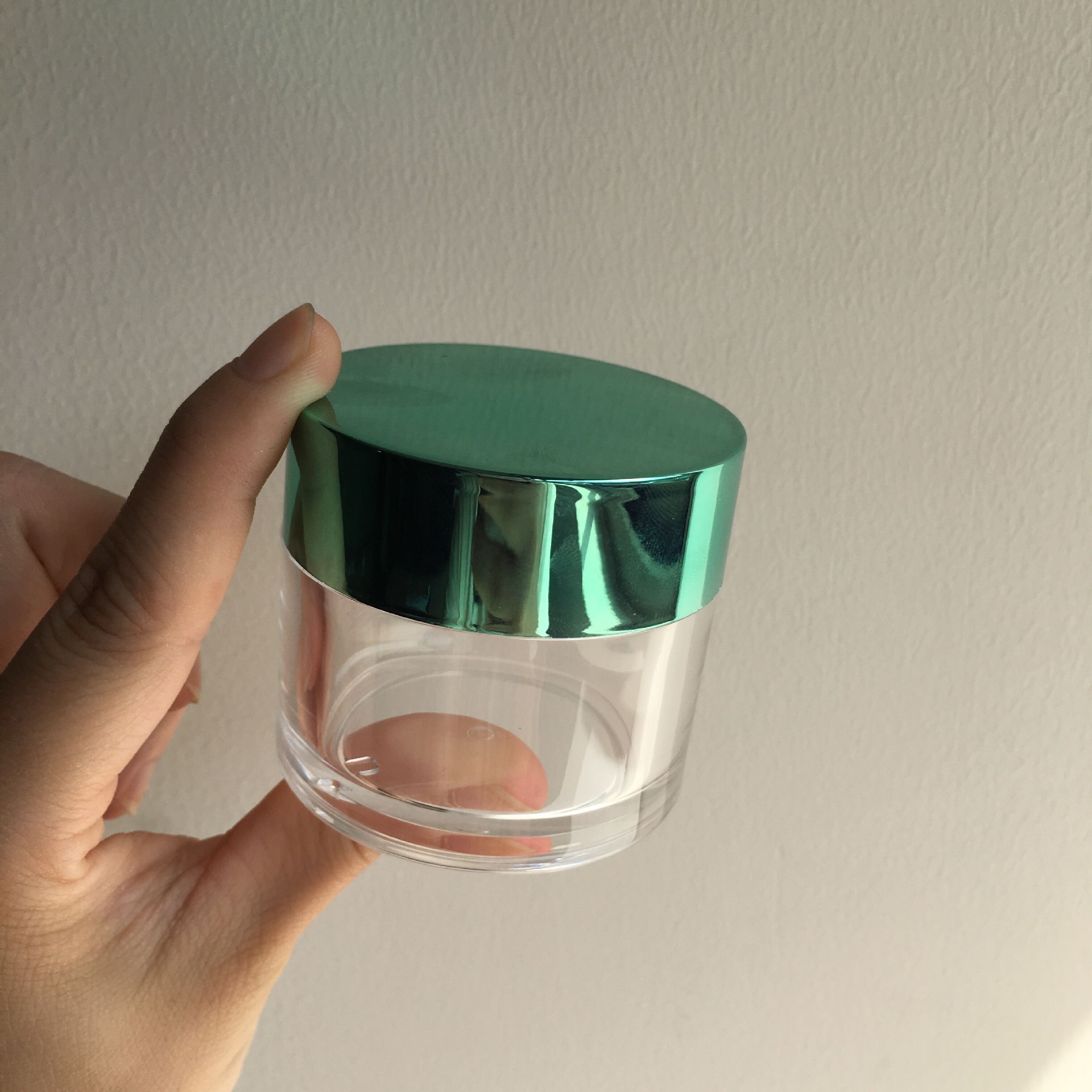 高档30克毫升透明瓶小瓶空药瓶分装瓶胶囊瓶亚克力瓶美甲粉瓶