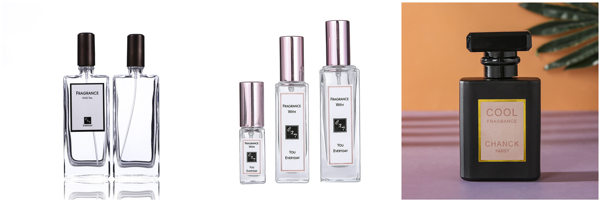 5ml 10ml 50ml不干胶贴纸标签贴 不含瓶香水瓶瓶子的贴纸防水贴纸