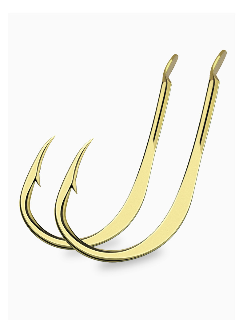 海迪日本进口正品铜突千又鱼钩散装倒刺防脱不跑的胴突垂钓鱼钩采购