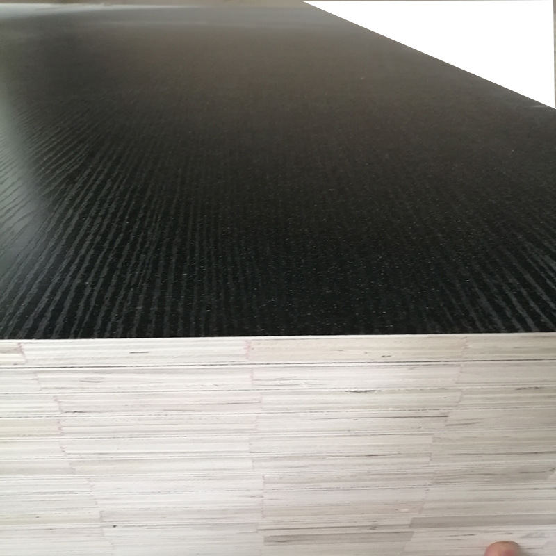 生态板拼接 多层免漆板实木多层板家具厂用板 黑色浴室柜板纯色