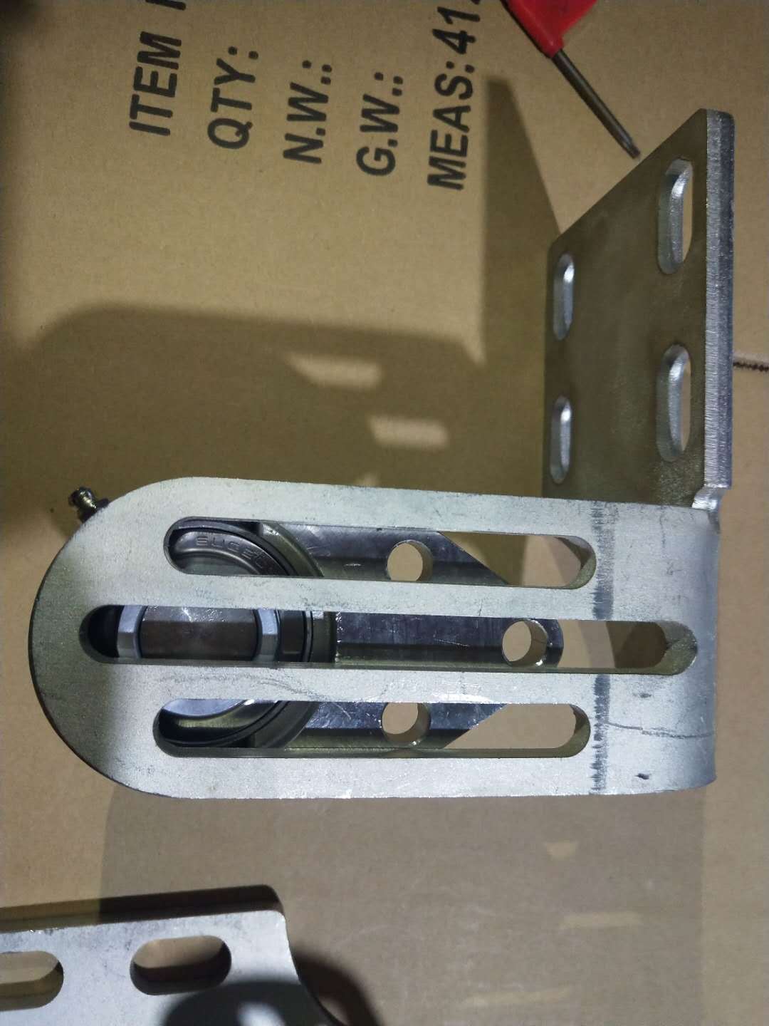 重型不锈钢 铝艺门 别墅门庭院门 天地轴 旋转门轴 带轴心 支架