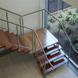 不锈钢防滑楼梯室外钢梯消防安全楼梯家用防滑登高梯步梯
