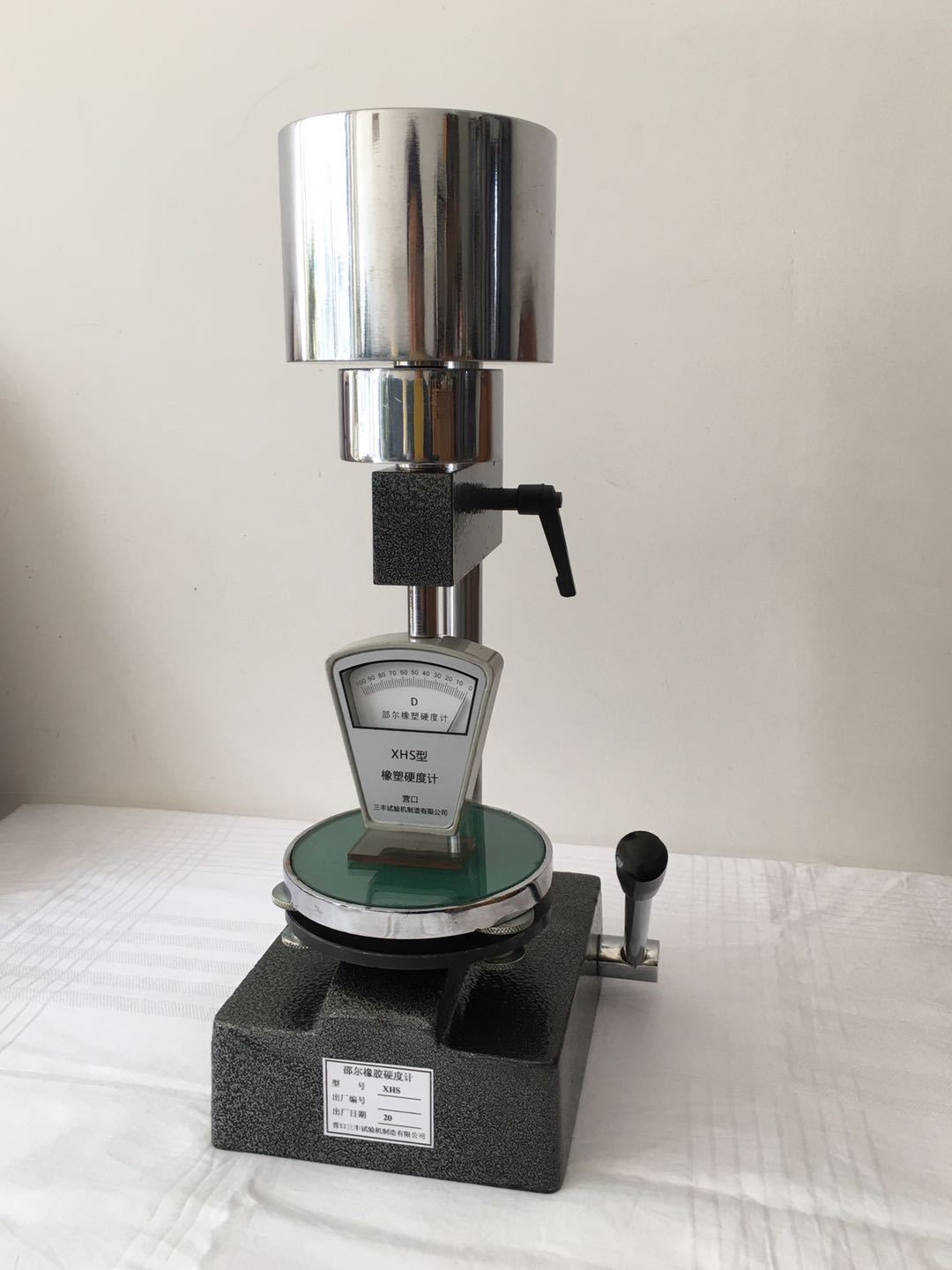xhs-d 邵尔橡胶硬度计 邵氏橡胶硬度计 硬质橡胶硬度计 营口三丰