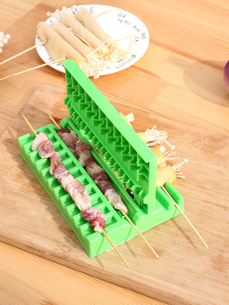 快速穿肉神器穿串串商用穿肉串神器切羊肉串穿肉器烧烤串肉神器