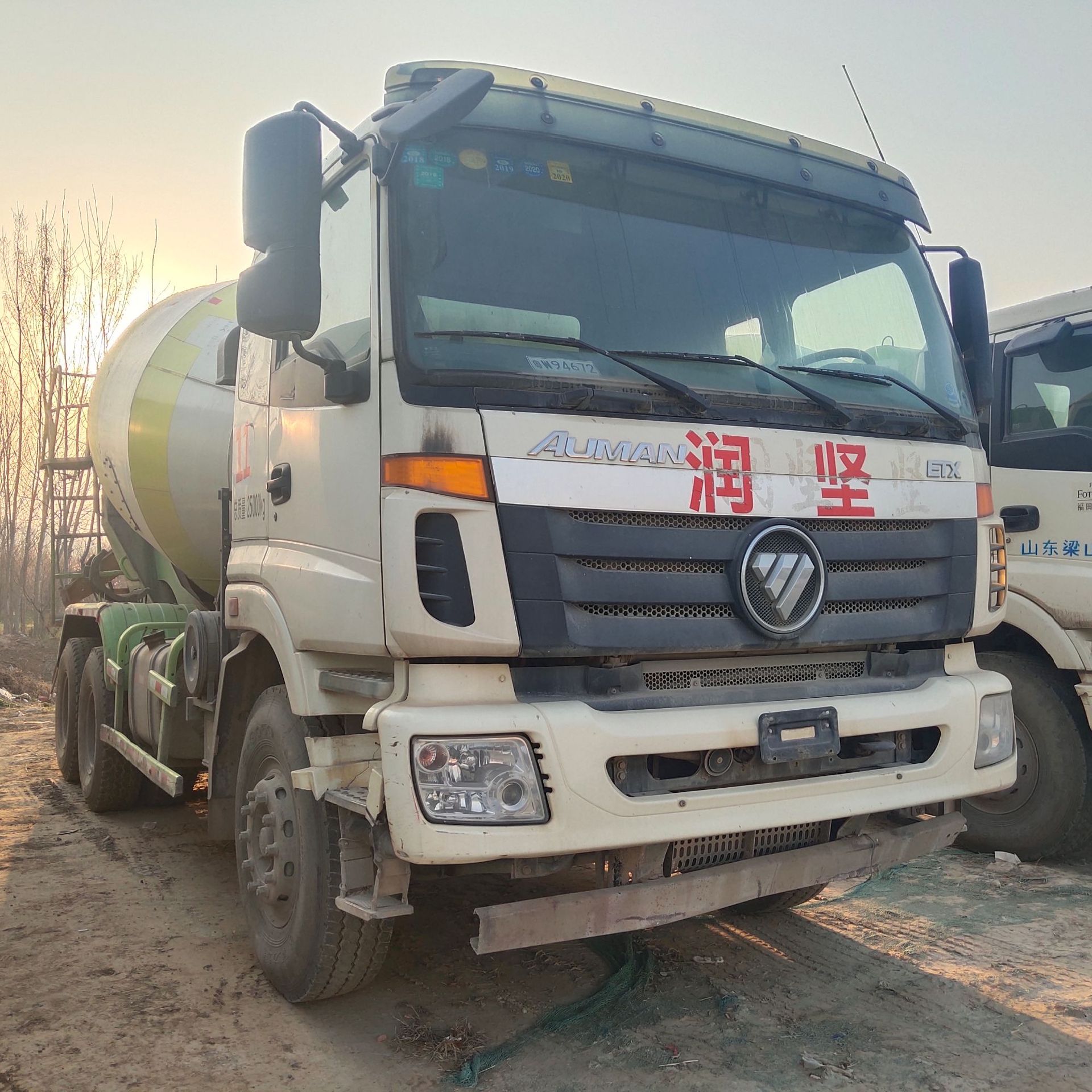 二手欧曼水泥搅拌车国五22方混凝土搅拌车三一商砼搅拌车全手续