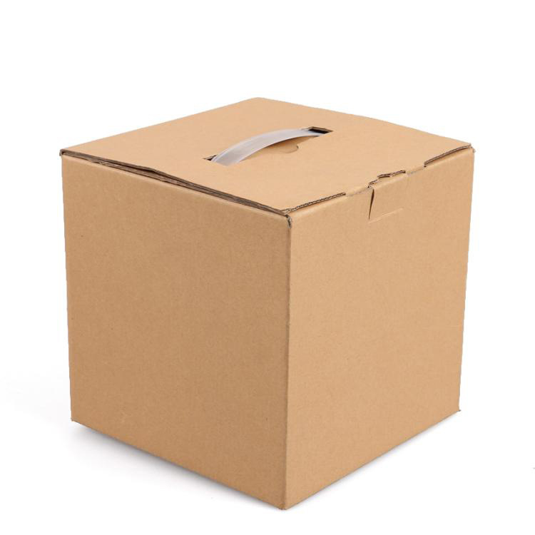 普洱茶包装盒 七子饼瓦楞盒 茶饼牛皮纸简易礼品盒空盒一提瓦楞箱