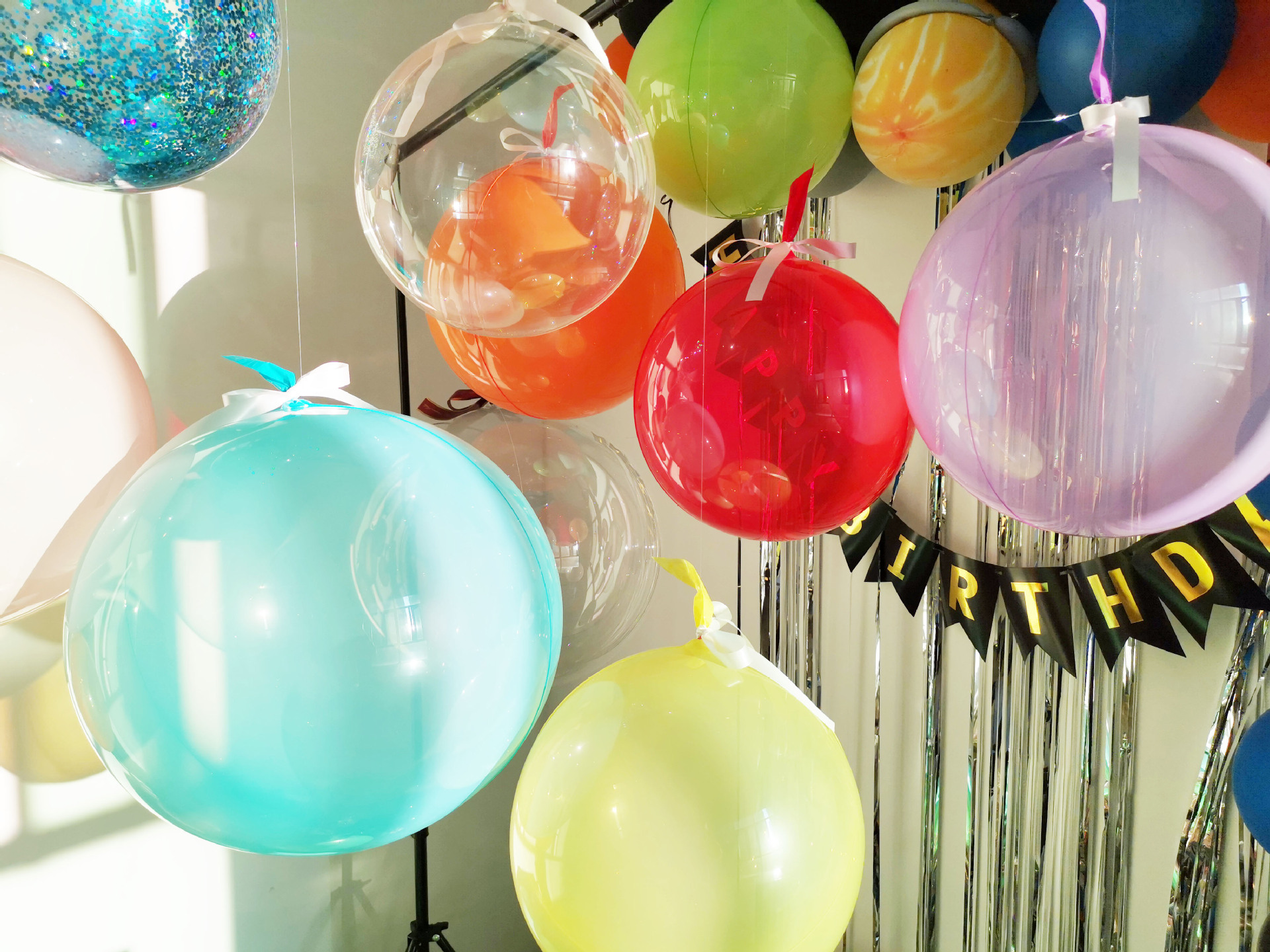 【e牌】跨境专供18寸糖果色波波球圆球正圆网红气球婚礼装饰派对