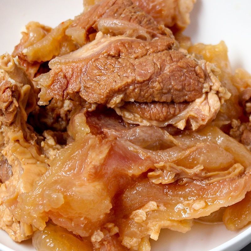 600g筋头巴脑 牛肉固态40%新鲜开袋即食小吃熟食牛汤火锅炖菜煮面