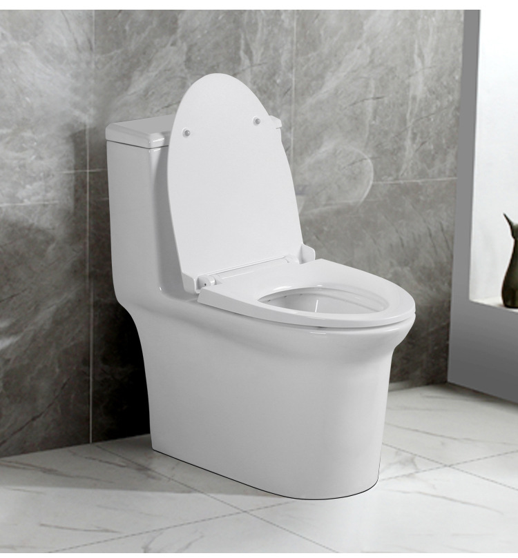 大排污s管道 虹吸超漩陶瓷连体坐便器 卫生间洁具 300出水马桶
