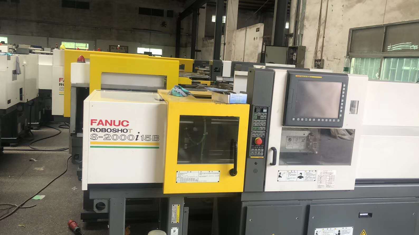低价处理发那科电动卧式注塑成型机一批 15吨到500吨