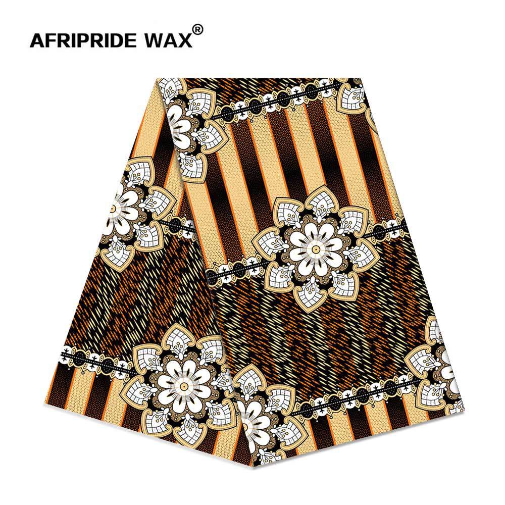 Foreign Trade African Ethnic Clothing Printing Batik Cotton Duplex Printing Fabric Afripride Wax 671