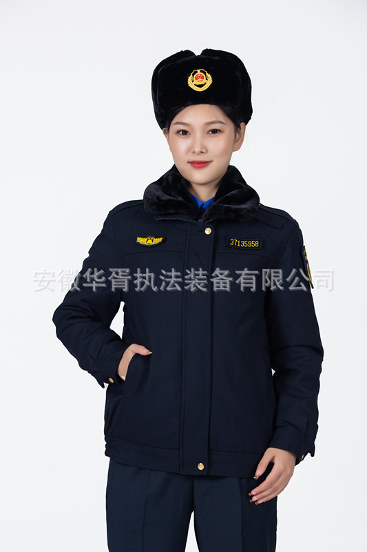 新式 城管 冬季执勤服套装夹克