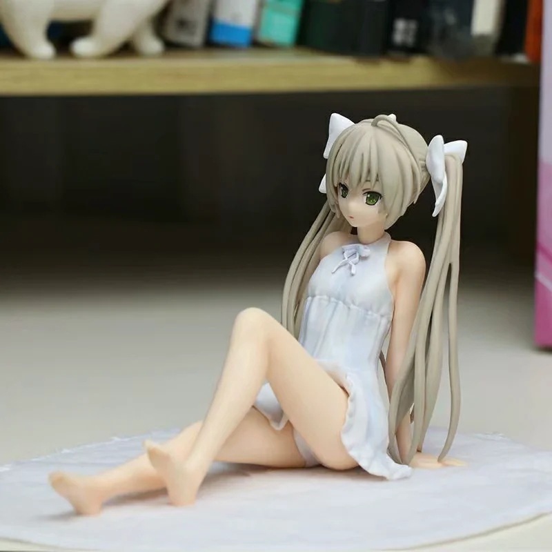 缘分的天空 缘之空 春日野穹 泳装 红粉黑白蓝 坐姿 盒装手办