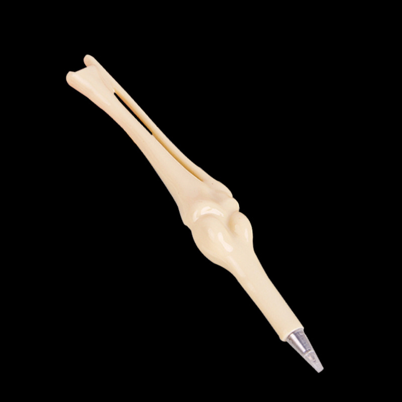 Korean Creative New Exotic Office Supplies Student Prize Realistic Bone Shape Ballpoint Pen Wholesale Factory Direct Sales