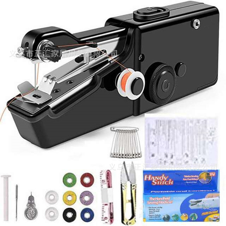 Amazon plus Accessories Handy Stitch Handheld Electric Sewing Machine Five-Color 101 Mini Sewing Machine in Stock