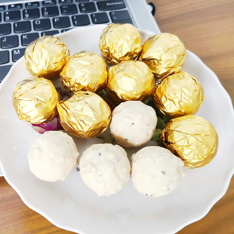 胶原蛋白肽高蛋白低糖益生菌膳食纤维饱腹代工贴牌巧克力代餐球