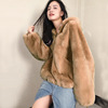 2020 winter new pattern Korean Edition Fur imitation coat Women's wear Hooded fashion leisure time Sweater keep warm mlb Multicolor 2020 winter new pattern Korean Edition Fur imitation coat Women's wear Hooded fashion leisure time Sweater keep warm mlb Multicolor