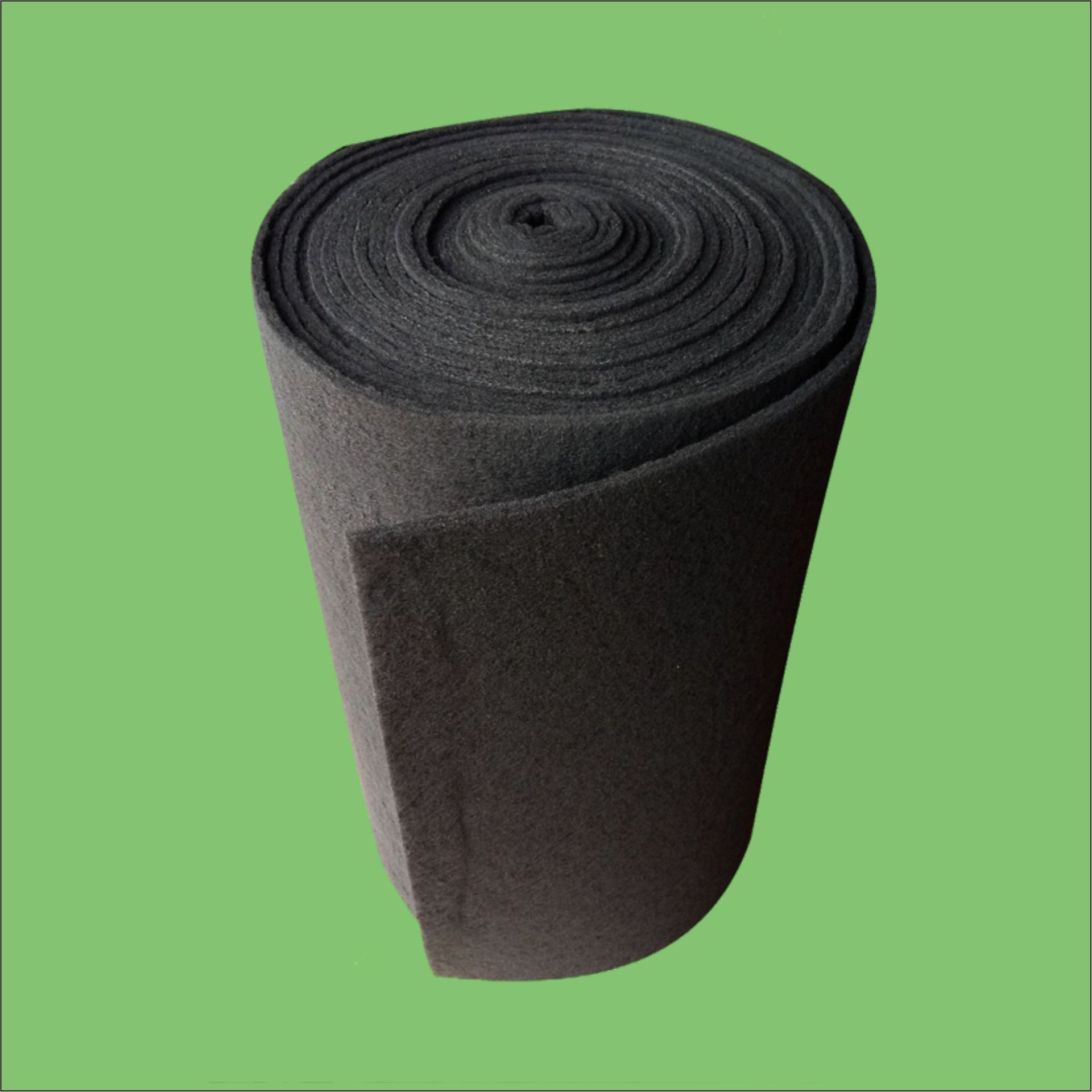 活性炭纤维过滤棉网毡废气净化箱柜专用漆味净化3/5/10/20毫米厚