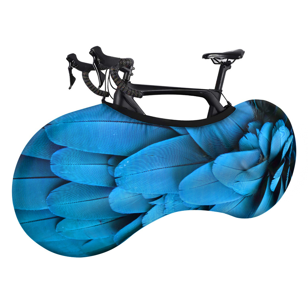 亚马逊热卖自行车罩防尘防晒弹力车轮套单车车衣户外山地自行车套