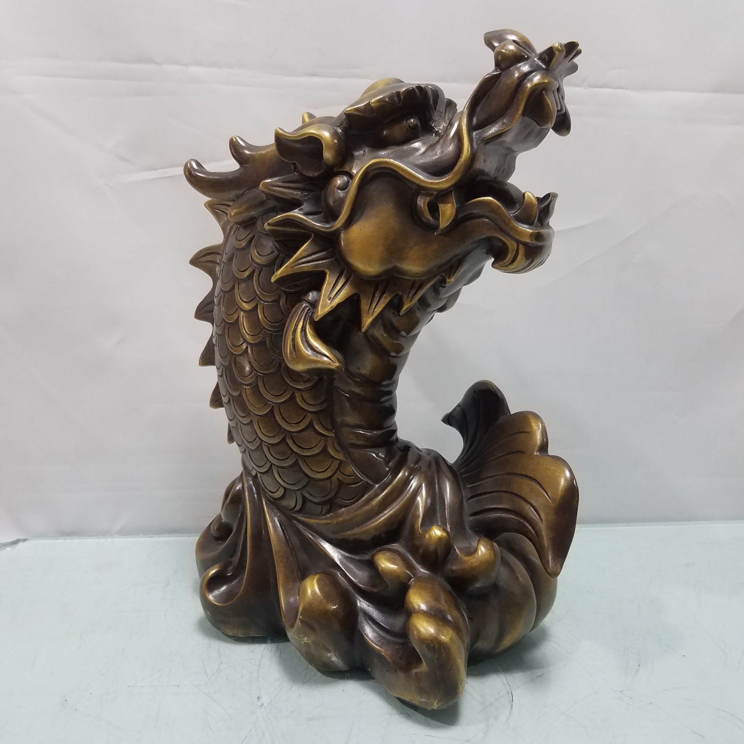 古玩铜器摆件精工铜铸占鳌头摆件传世老包浆精美收藏送礼-阿里巴巴