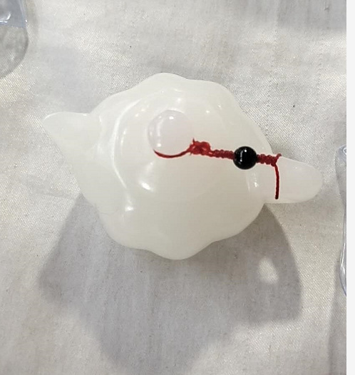 厂家大量批发阿富汗把把壶小酒壶 白玉小摆件小玉壶 南瓜壶摆件