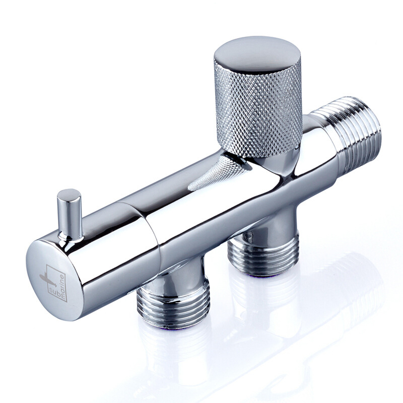 角阀一进二出双控开关多功能马桶洗衣机分水器阀门全铜-阿里巴巴