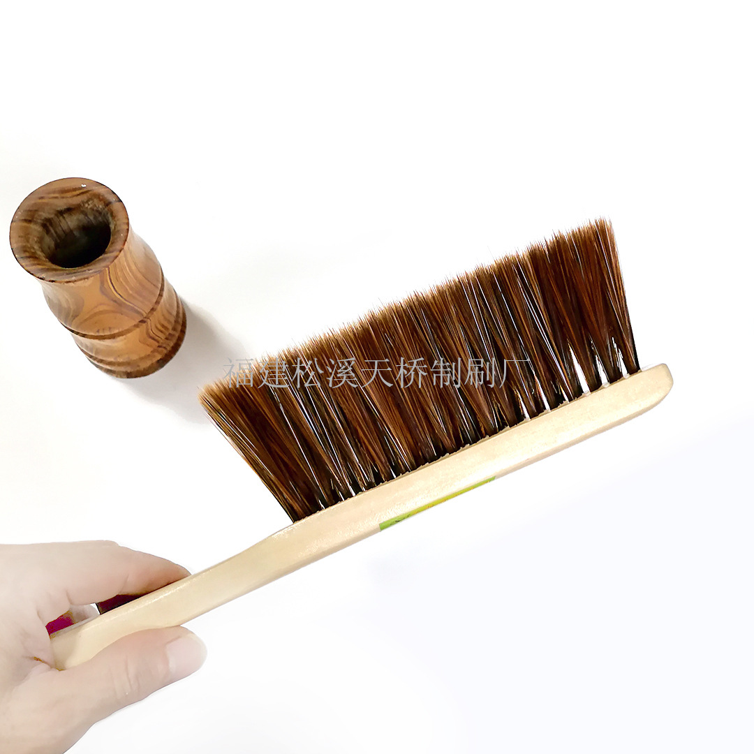 厂家供应长柄软毛衣帽刷子沙发汽车座椅窗台清洁除尘扫床刷子