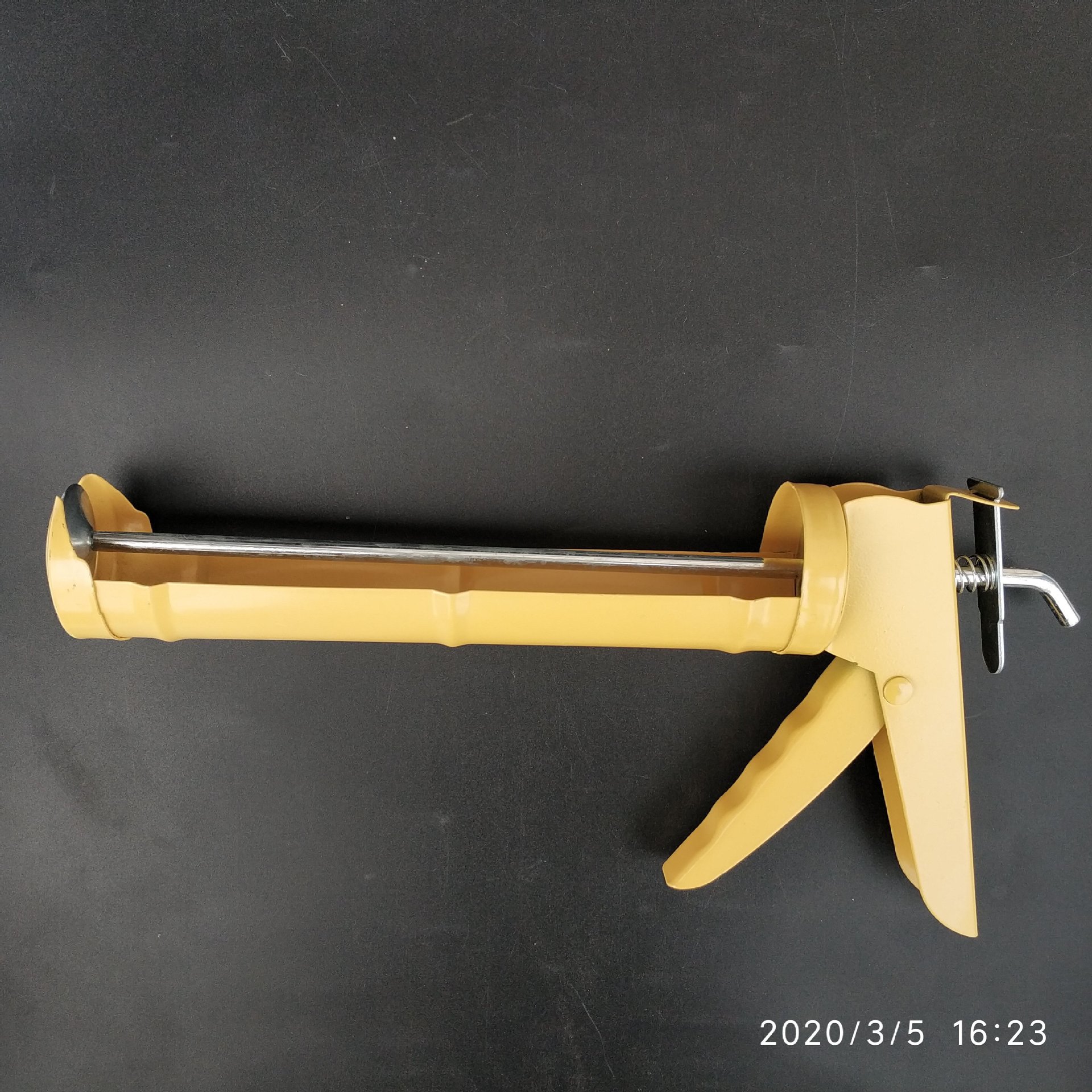 玻璃胶枪手动固定玻璃枪黄玻璃枪