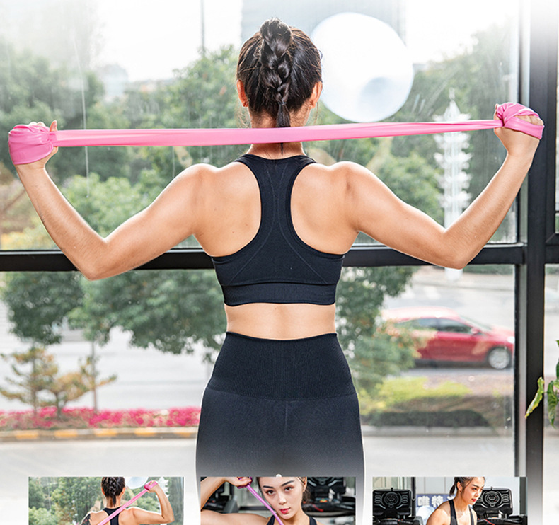 瑜伽弹力带练背部开肩膀健身男女瘦身拉力带伸展带拉伸阻力带翘臀