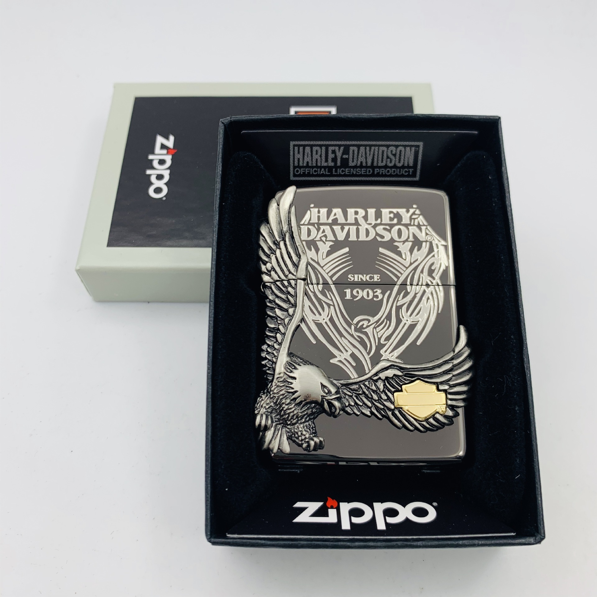 zippo打火机 哈雷鹰王者归来 hdp-18