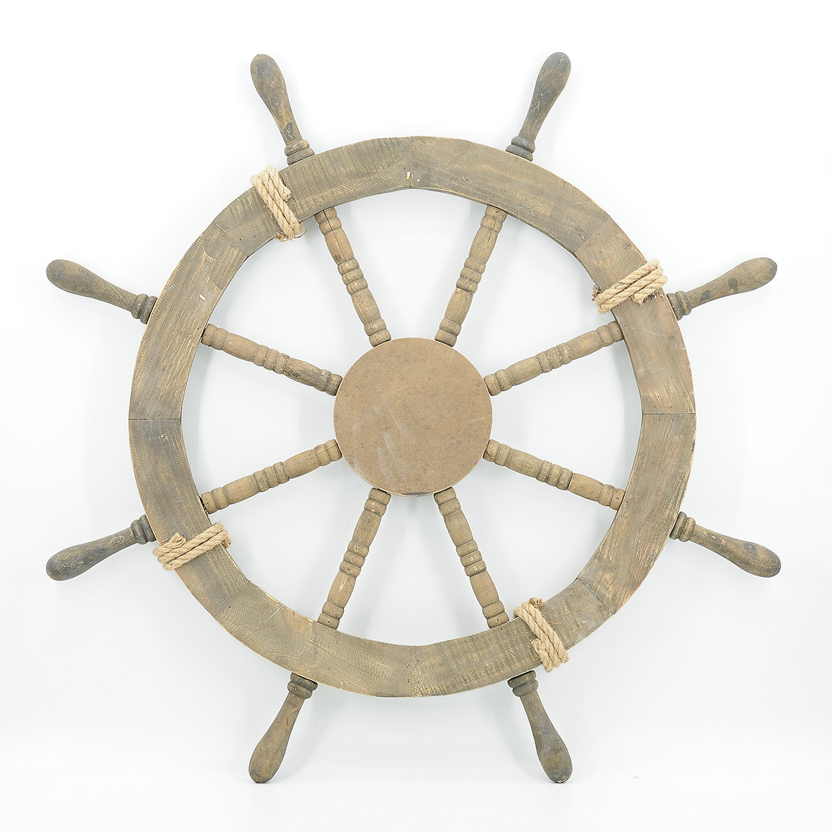 舵手 船舵 轮舵地中海风格装饰 壁挂 实木壁挂 领航舵家装 c-060