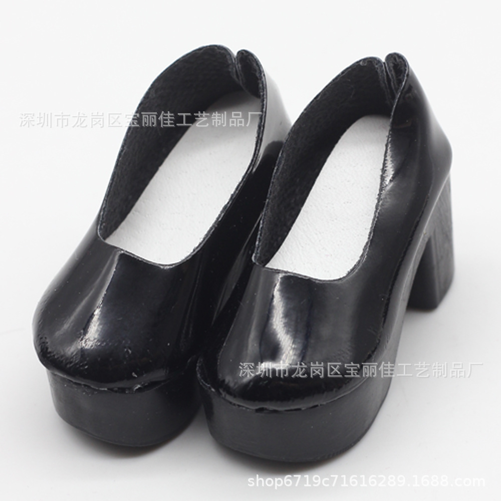 50cm Children's Shoes 4 Points BJD Ice Princess Ye Luoli BJD/SD High Heels Dr. Martens Boots Dress up Sneaker