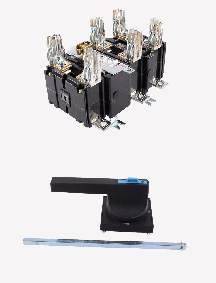 熔断器式隔离刀开关hh15-125a隔离刀闸qsa-630a隔离开关熔断器组