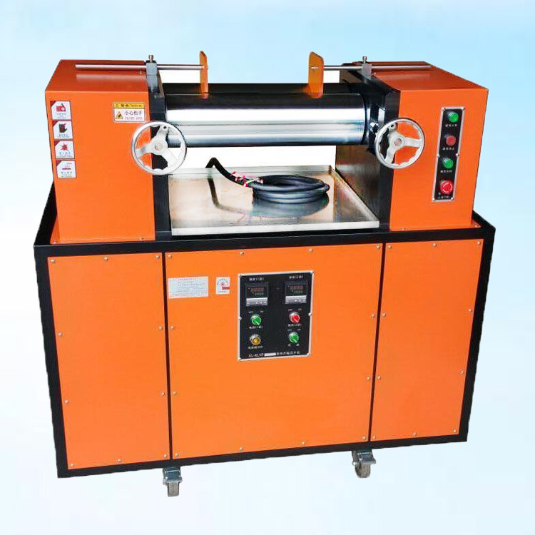 【厂家供应】6寸双辊筒压片机 橡胶成型机 试验型pvc压片机