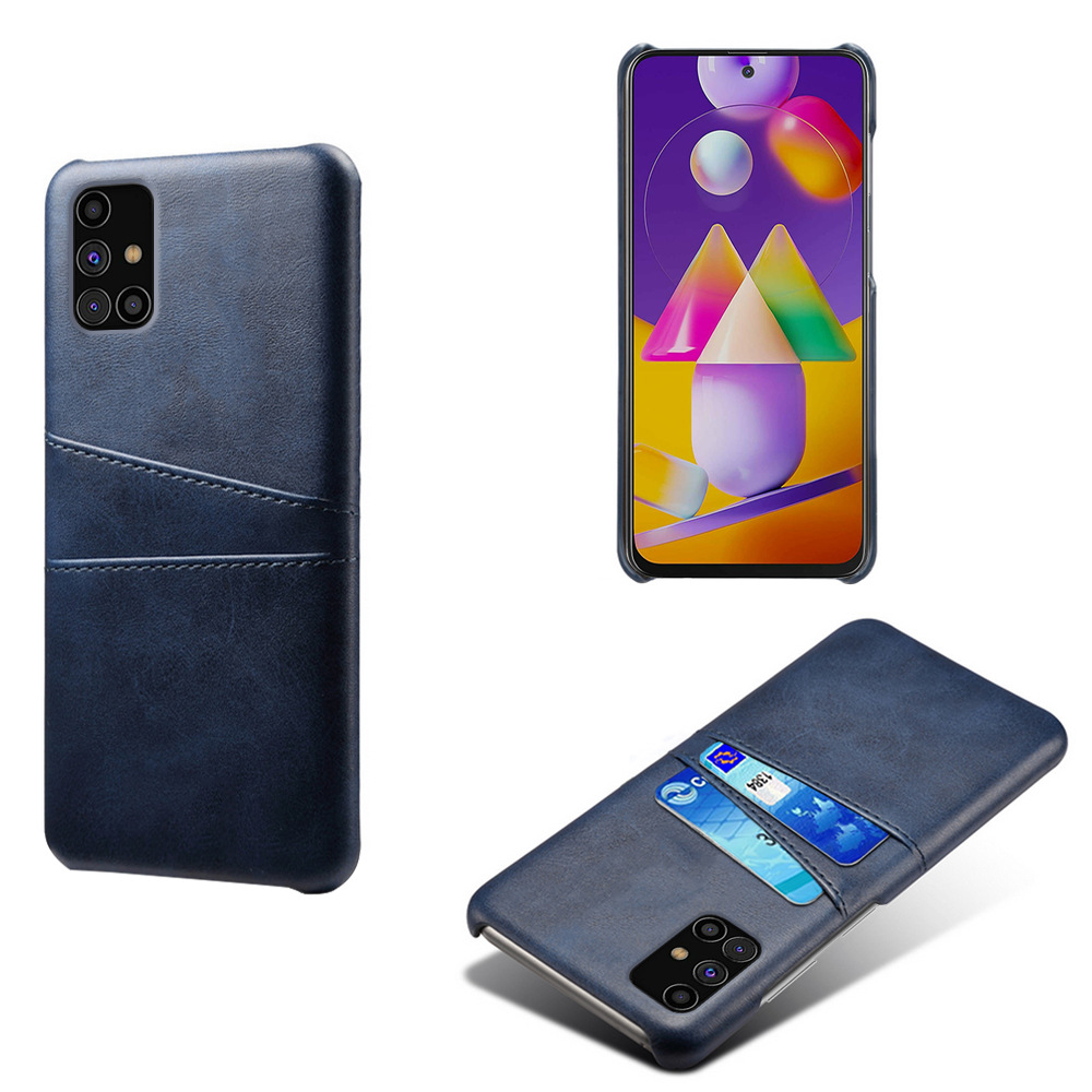 跨境适用三星m31s手机壳 galaxy m31s保护套双插卡防摔手机套皮套