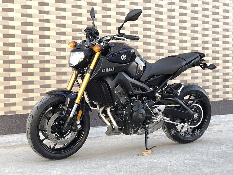 2014年雅马哈mt-09 美版无马力限制 大排量街跑男士跨骑摩托车