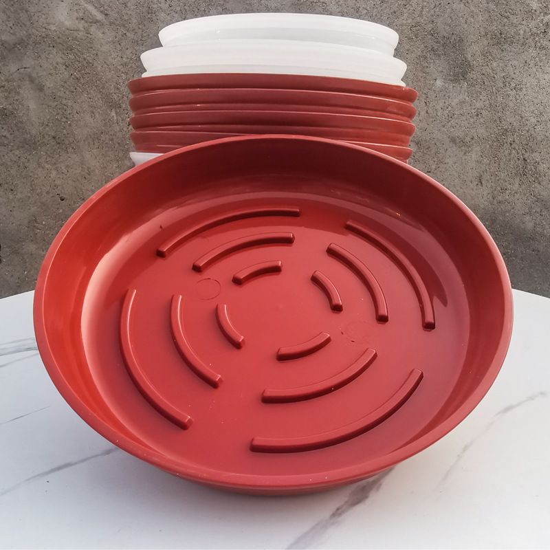 加厚花盆托盘塑料接水盘花盘底盘垫花盆垫底绿萝圆形底托花盆底座