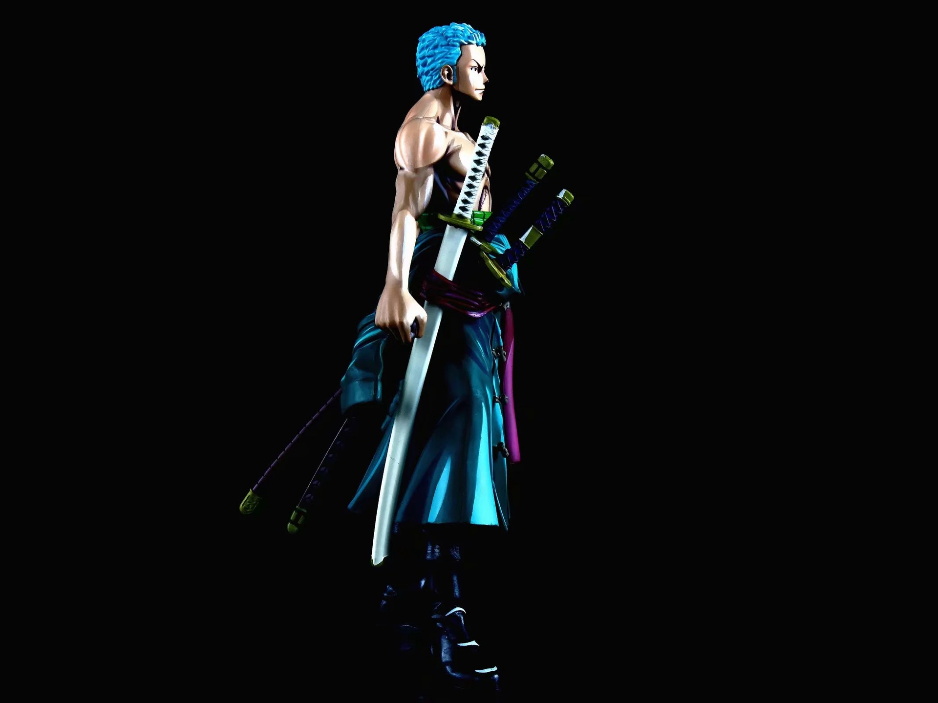 海贼/航海王 漫画色 索隆 草帽海贼团 剑士 msp 盒装手办