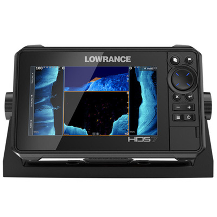 供应劳伦斯hds-16live探鱼器3d探头雷达导航救援用