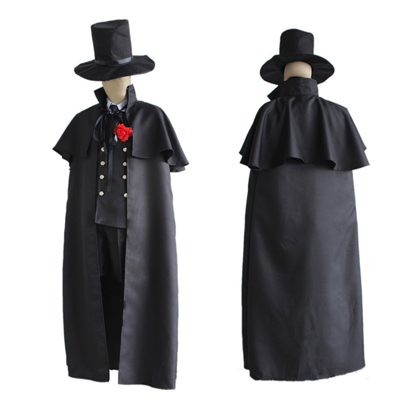 万圣节服装黑执事cosplay 夏尔少爷唱诗班礼服燕尾服cos服批发