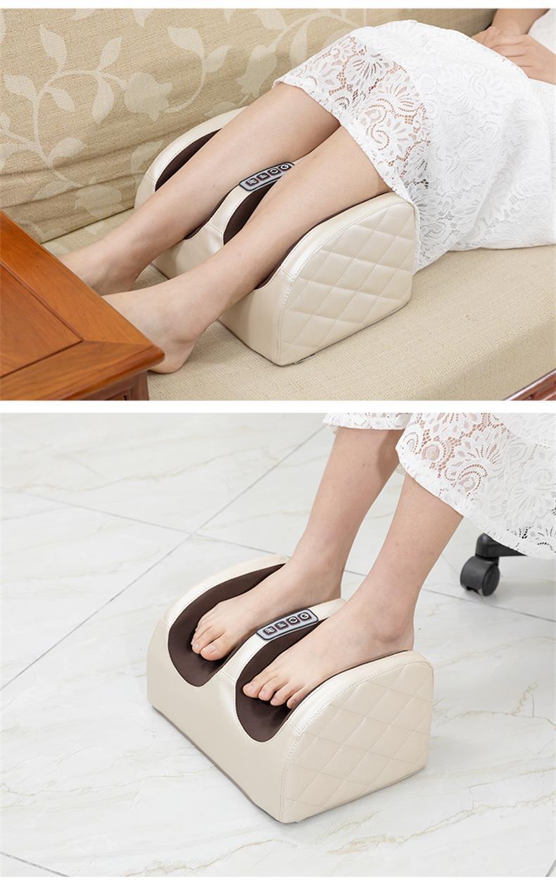 鸣仁堂足疗机电动脚底按摩器美腿机足底足部按摩仪器礼品定制代发