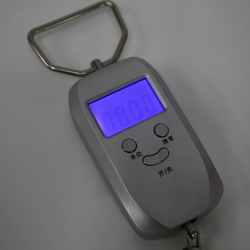 便携式迷你快递称弹簧秤50kg防水电子秤智能手提电子秤吊钩秤批发