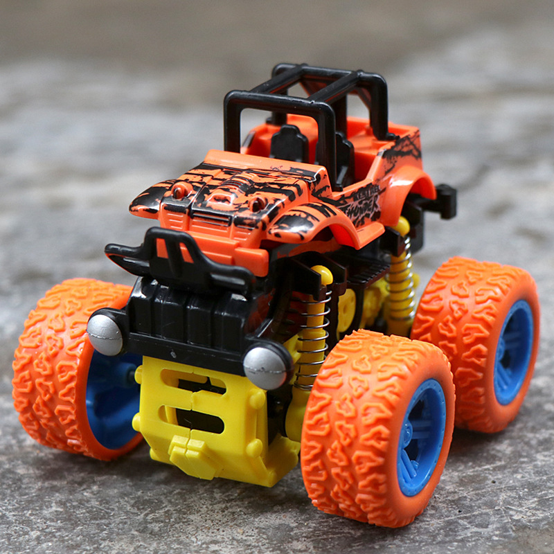 Children's Educational Toy Engineering Vehicle Model Boy Inertia Four-Wheel Drive off-Road Vehicle Stall Toy Wholesale