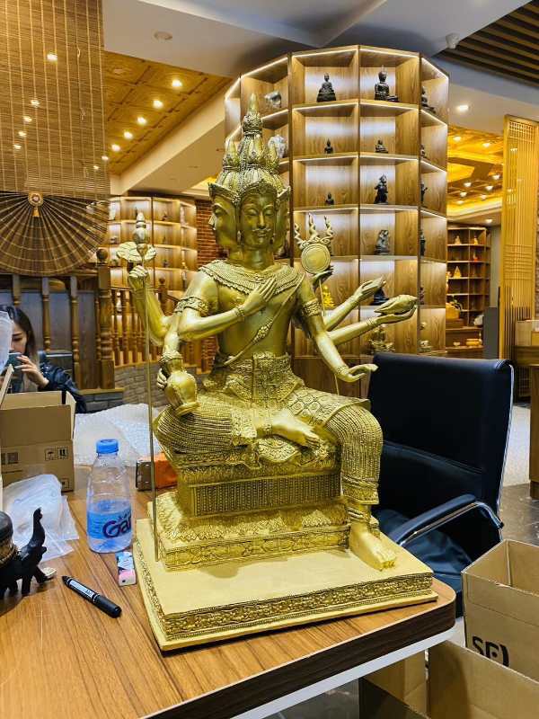 泰国佛牌实体店佛像 四面神佛像 佛堂供奉佛像批发