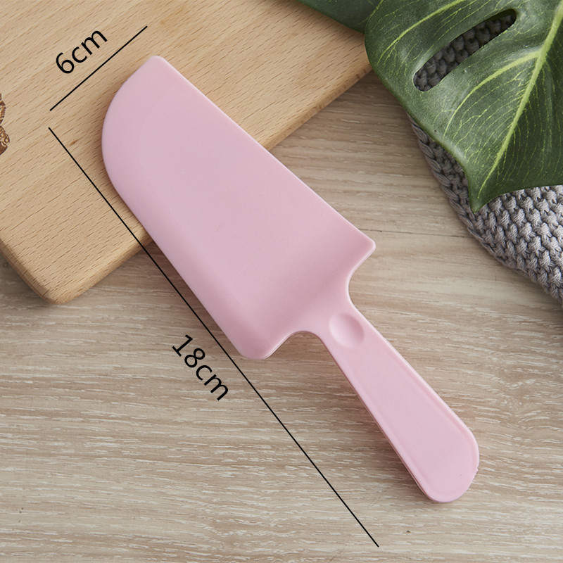 生日切蛋糕刀磨砂刀实心蛋糕刀一次性蛋糕切刀塑料刀叉烘焙托刀