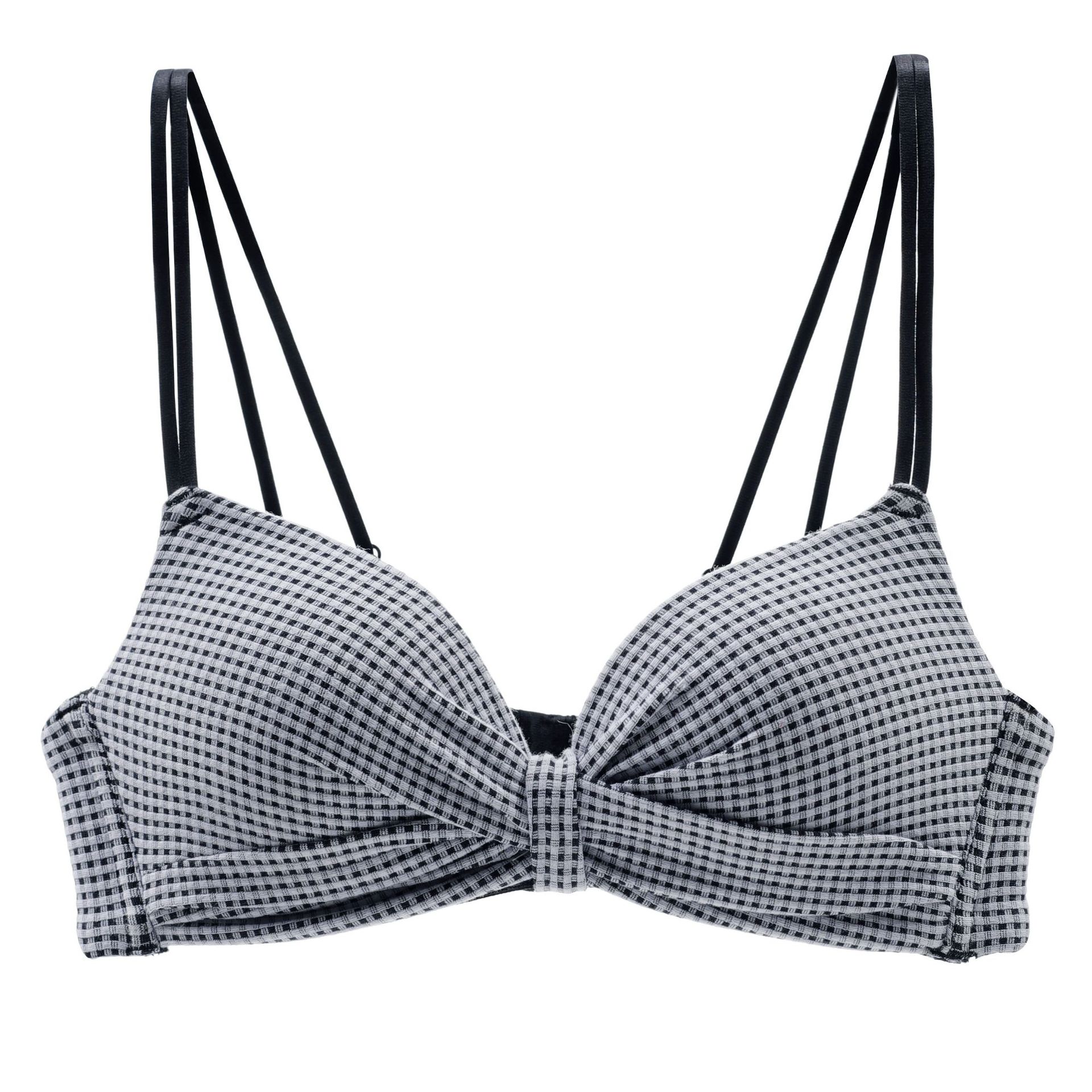 淘气陌陌原版6色日系少女内衣舒适性感美背文胸聚拢无钢圈内衣女