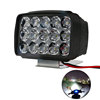 motorcycle Electric vehicle External 15 Bead ultra bright spotlight 12v Plastic case led Lights