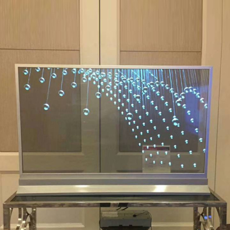 oled透明显示屏 55寸自发光设备 轻薄厚度 红外触控厂家质保直销-报价